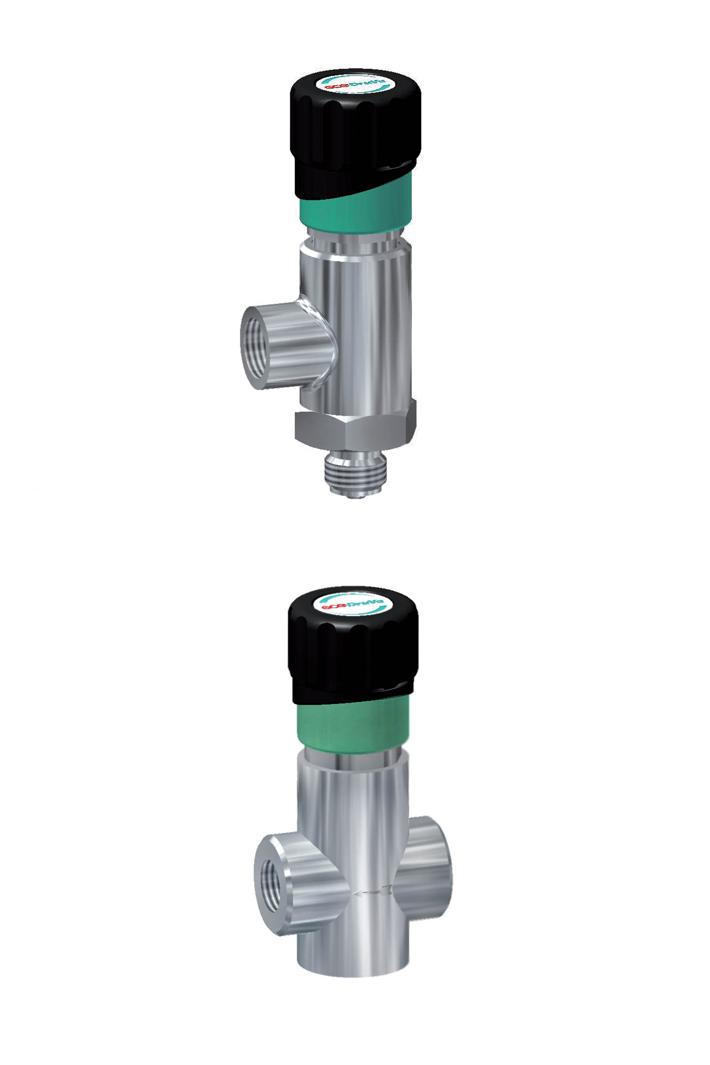 Diaphragm shut off and regulating valve page image